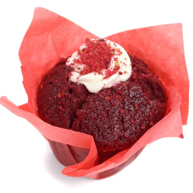 МЪФИН ВАНИЛИЯ С ЧИЙЗКЕЙК